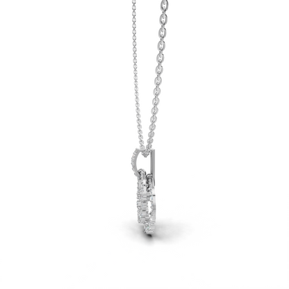 Diamond-encrusted Pendant - LWPD-0327