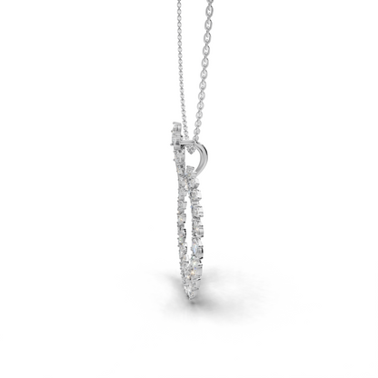 Leaf Round Pendant - HWPD-0075