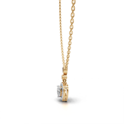 Diamond Heart Pendant - LWPD-0321