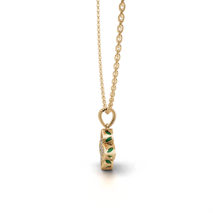 Four-Leaf clover-shaped Pendant - LWPD-0325