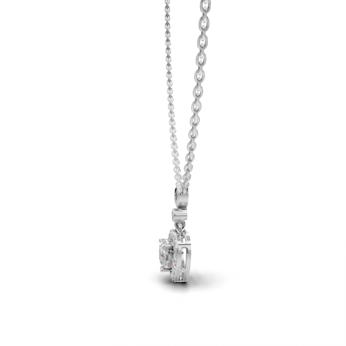 Diamond Heart Pendant - LWPD-0321