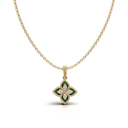 Four-Leaf clover-shaped Pendant - LWPD-0325