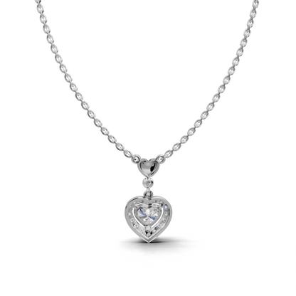 Diamond Heart Pendant - LWPD-0321