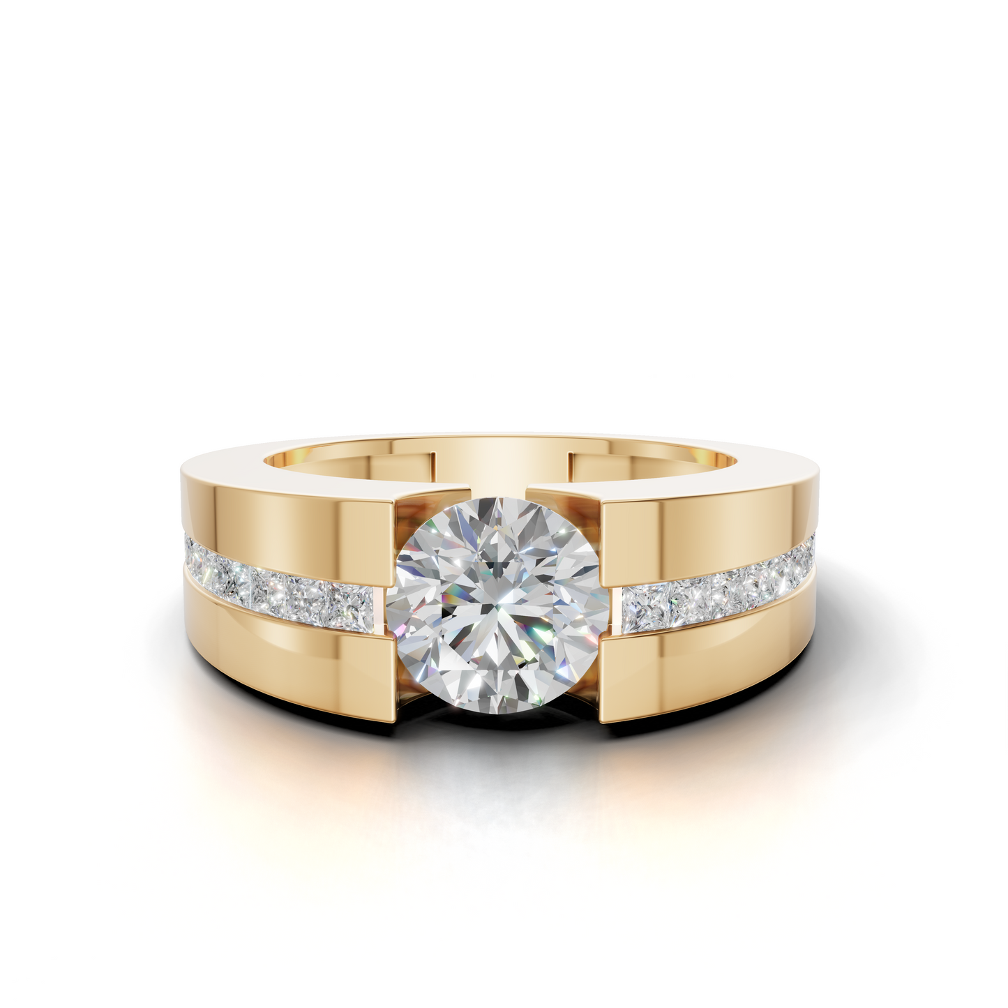 Diamond Engagement Ring - HWGR-0197
