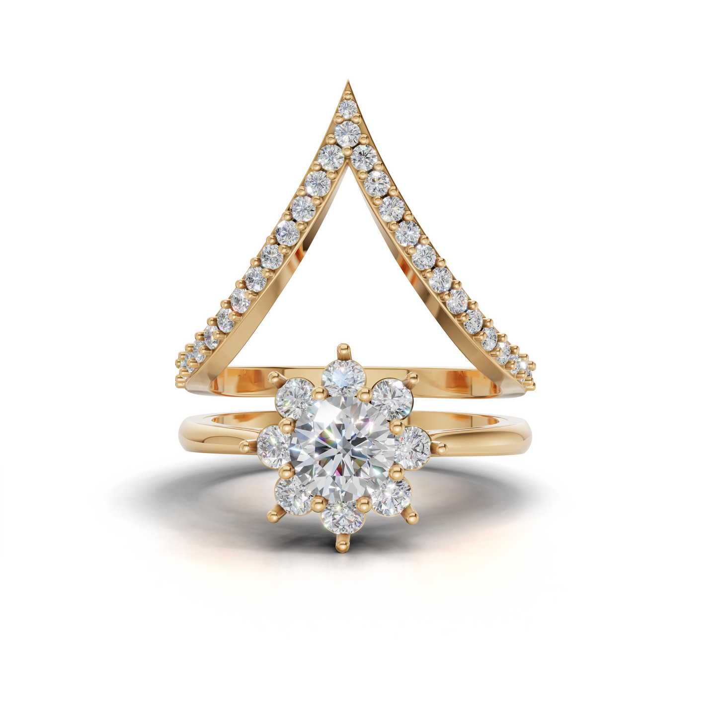 Stunning Bridal Ring - SOLR-0544