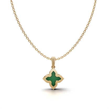 Four-Leaf clover-shaped Pendant - LWPD-0325