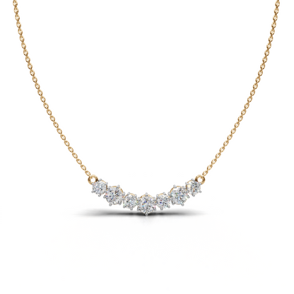 Delicate Diamond Necklace - TANM-0075