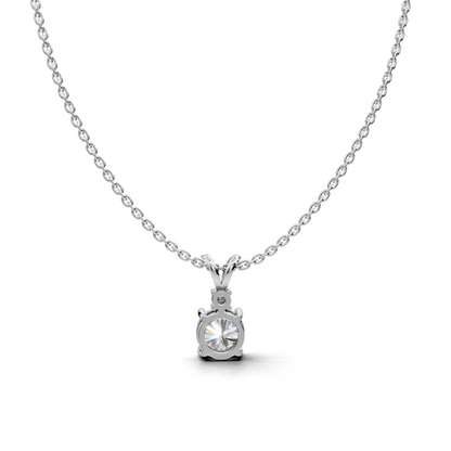 Solitaire Diamond Pendant - LWPD-0317