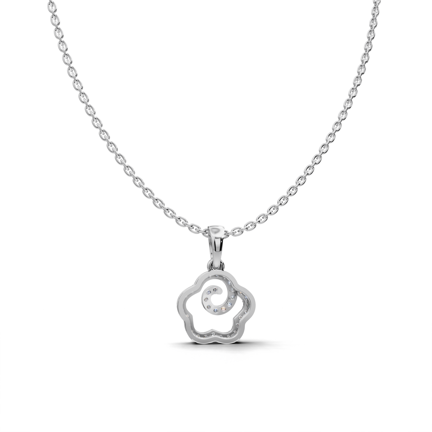 Rose pendant - LWPD-0334