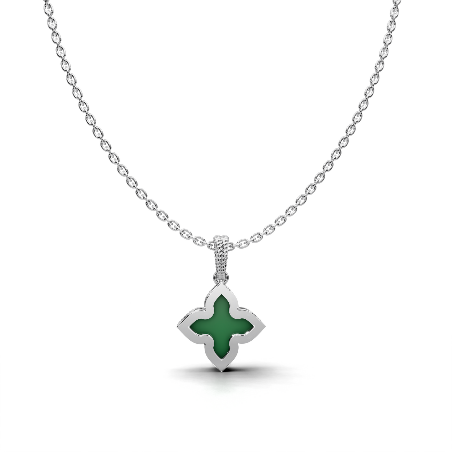 Four-Leaf clover-shaped Pendant - LWPD-0325