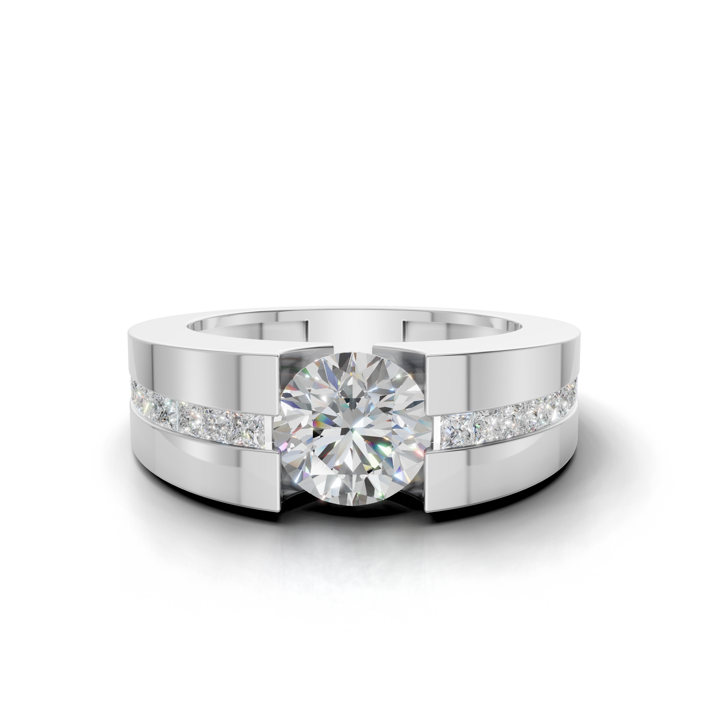 Diamond Engagement Ring - HWGR-0197