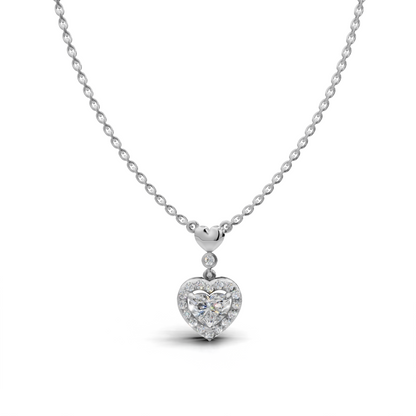 Diamond Heart Pendant - LWPD-0321