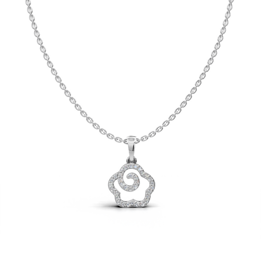 Rose pendant - LWPD-0334